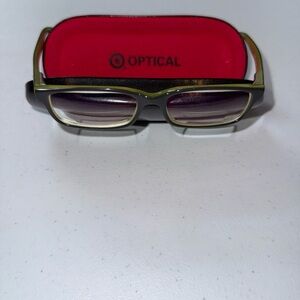 Ray Ban RB5080 2163  Black Olive Green Rectangle Eyeglasses Frame 49 15 140